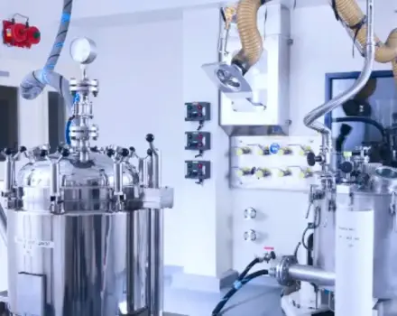 Vertical axe SS centrifuge