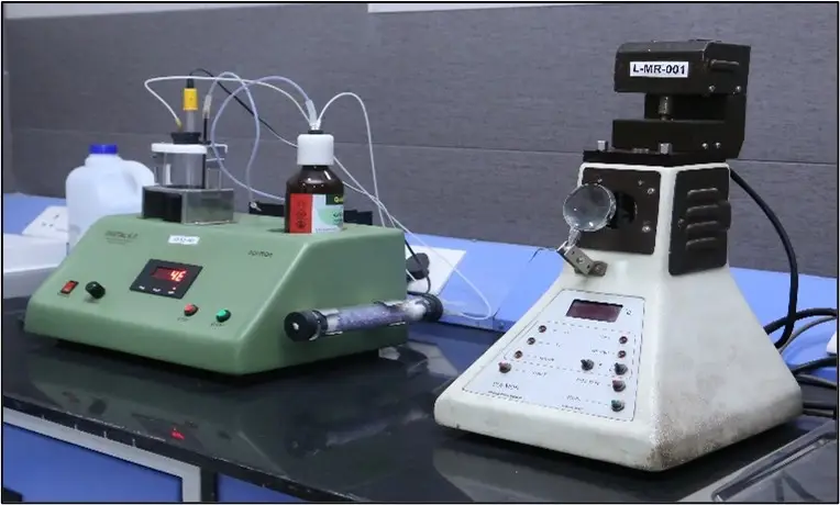 Karl Fischer Titrator and Melting Point Analyzer