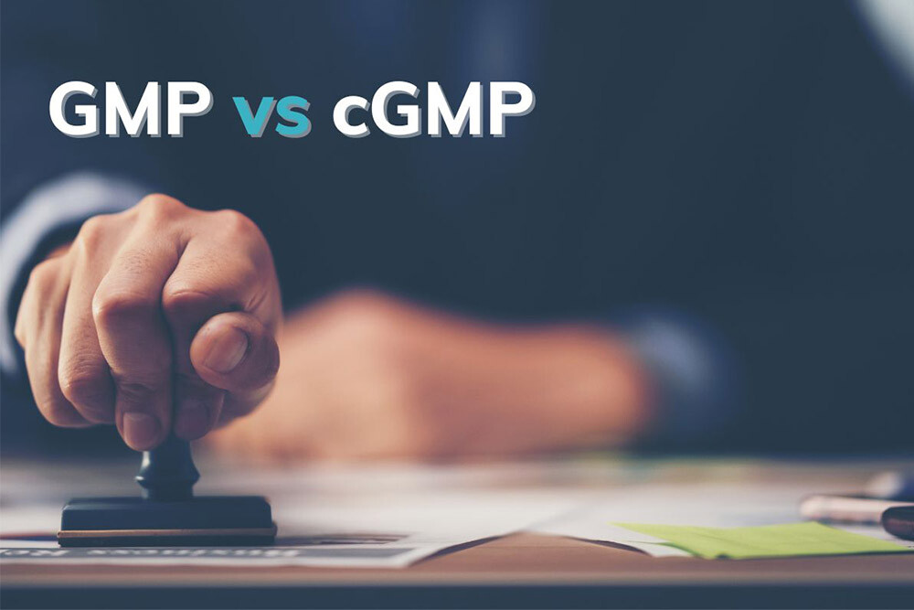 What are the differences between GMP and cGMP?