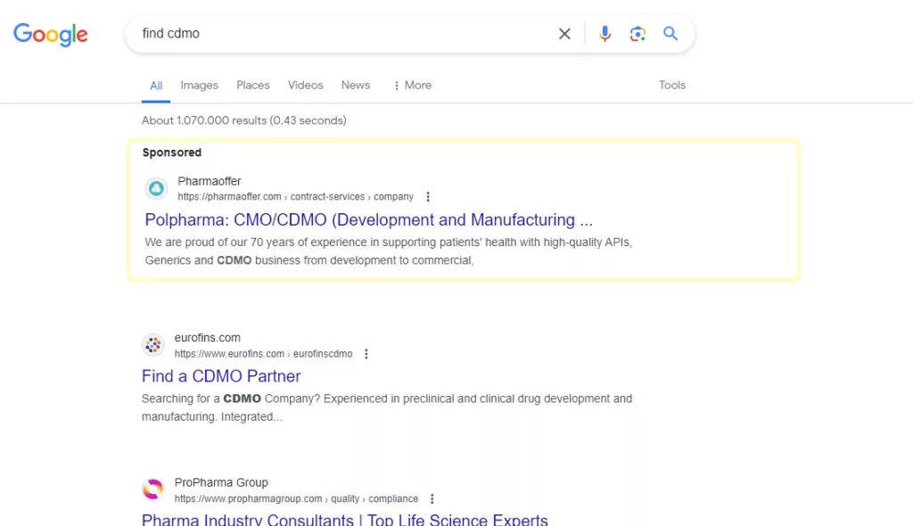 Become a supplier 8 Google Ads