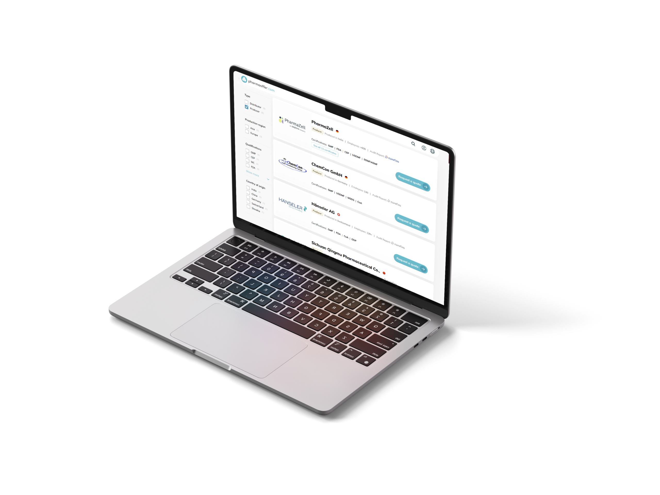 pharmaoffer suppliers